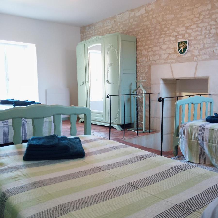 Au Repos Des Elfes Villa Braye-sous-Faye ภายนอก รูปภาพ