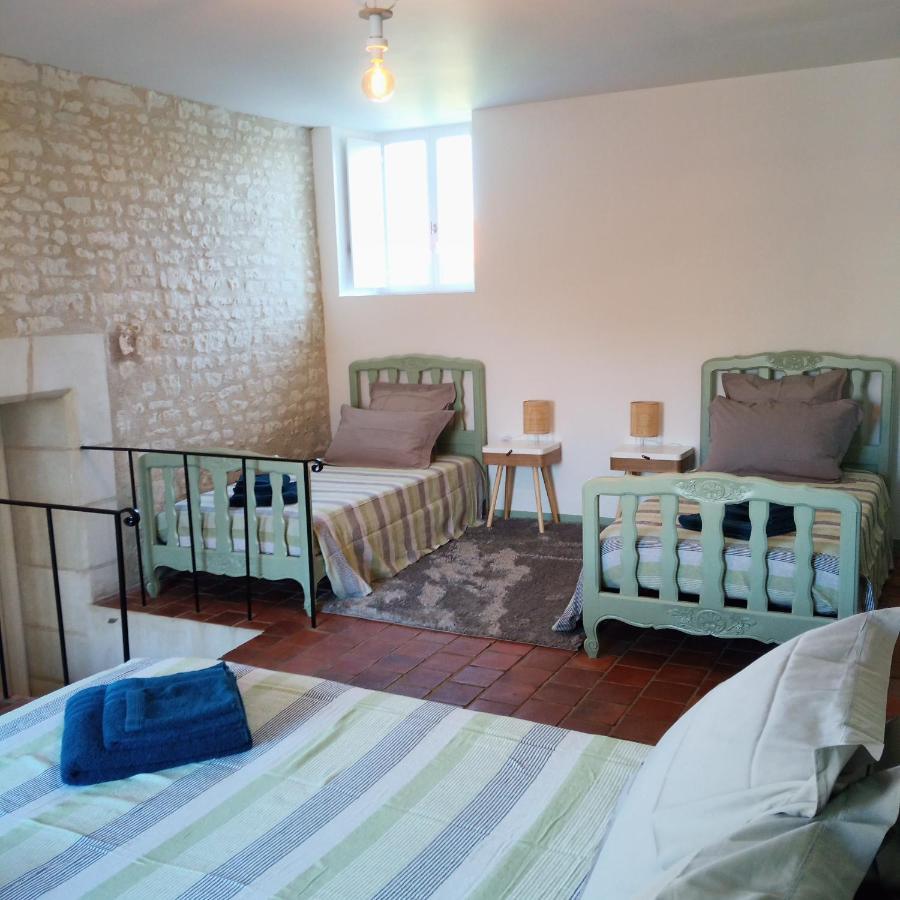 Au Repos Des Elfes Villa Braye-sous-Faye ภายนอก รูปภาพ